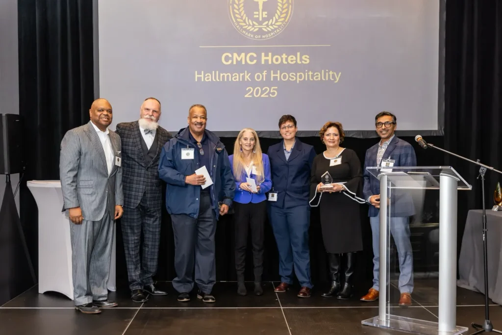 CMC award recipients at the Hallmark of Hospitality celebration